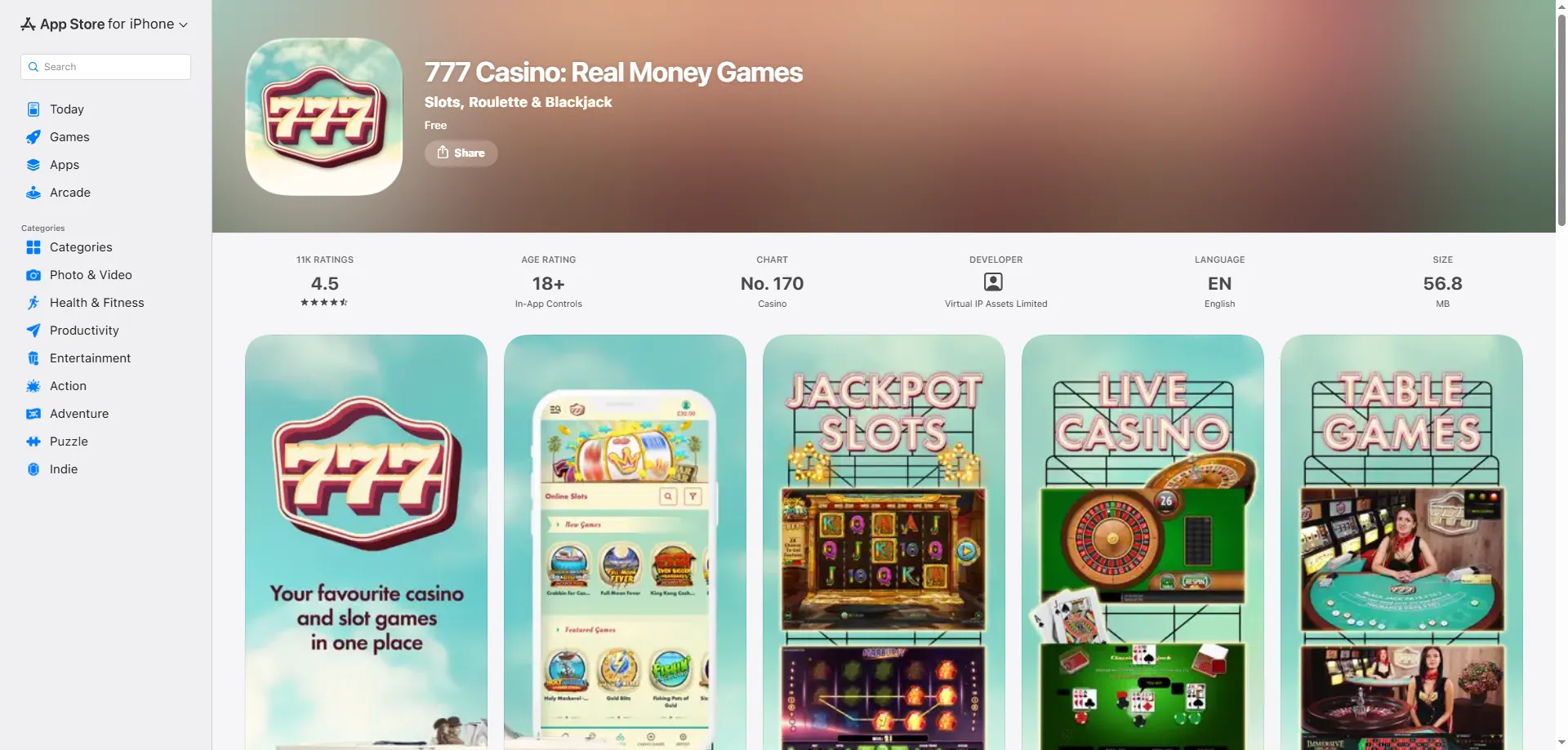 777 Casino mobile app and browser — play on iOS and Android in 2026