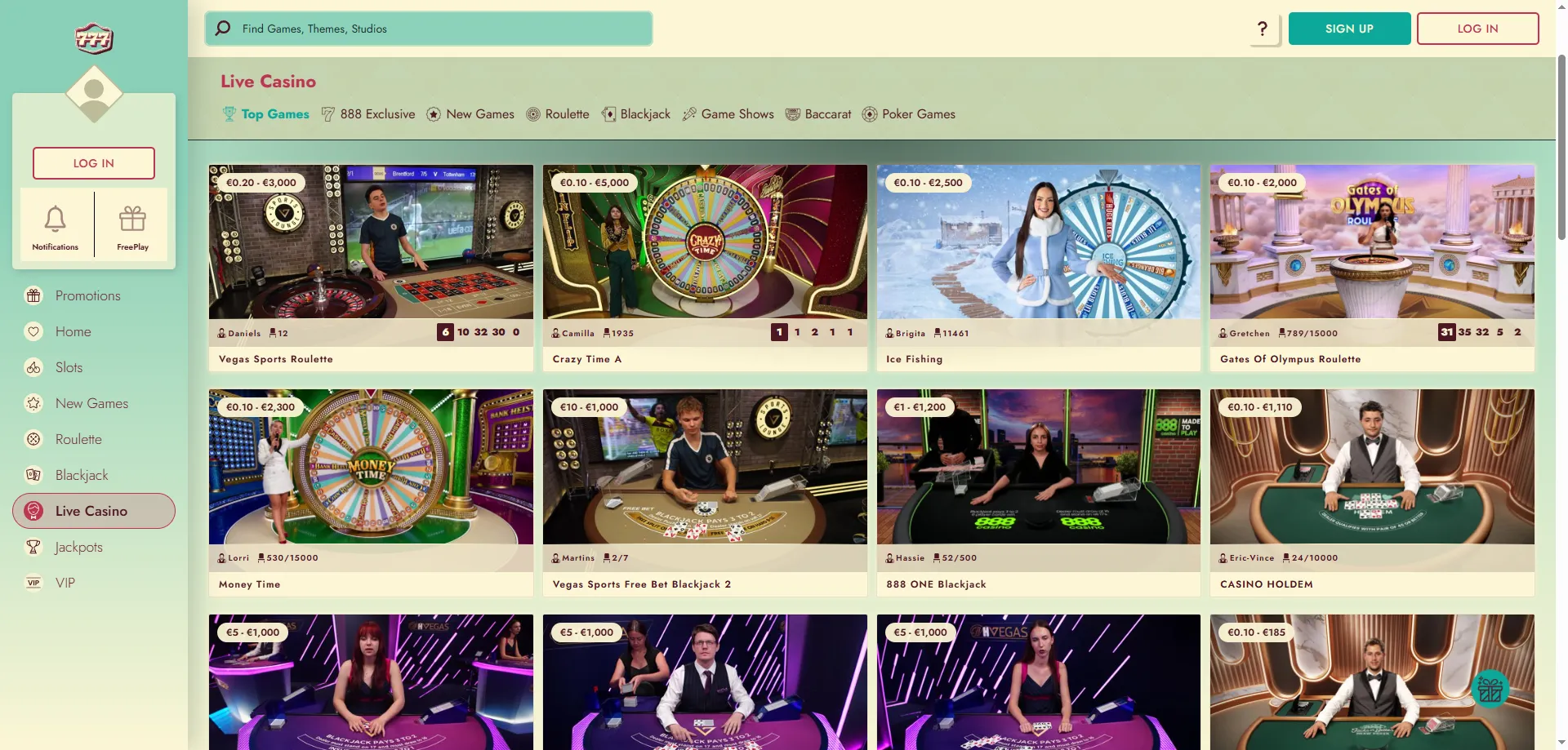 777 Casino weekly promotions — live dealer and cashback offers